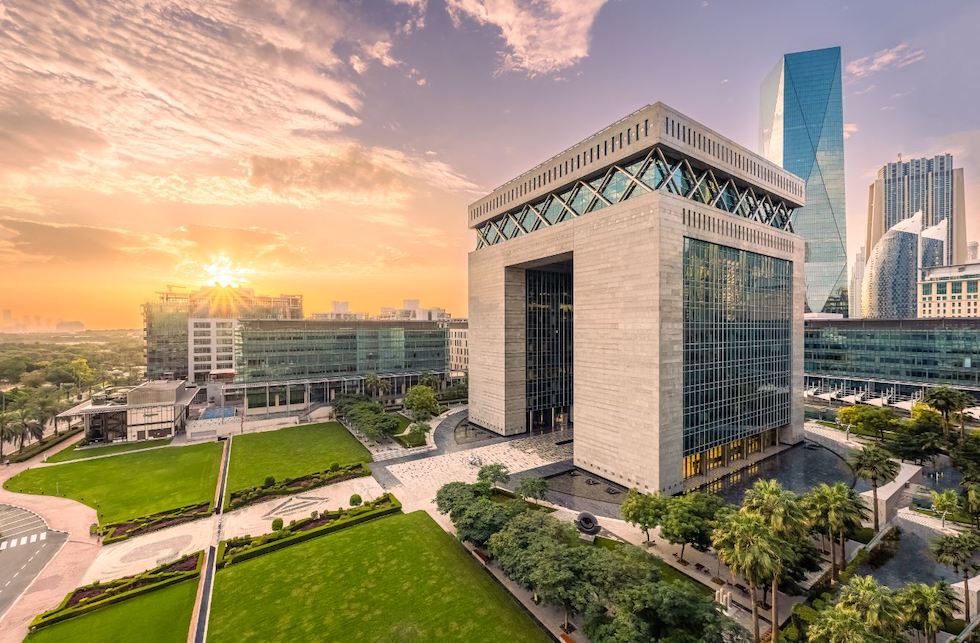 AN office building in Dubai.